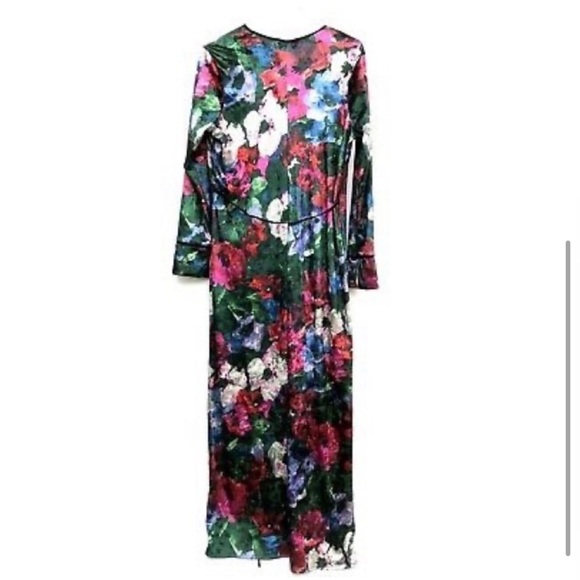 Floral Tropical Wrap Dress - Resort Wear NWOT - Picture 3 of 4